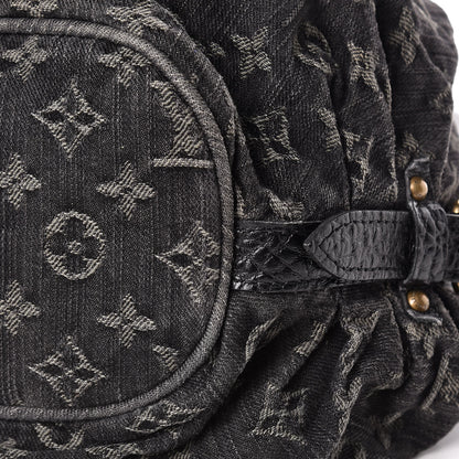 Louis Vuitton Denim Mahina XS Black 10 of 15