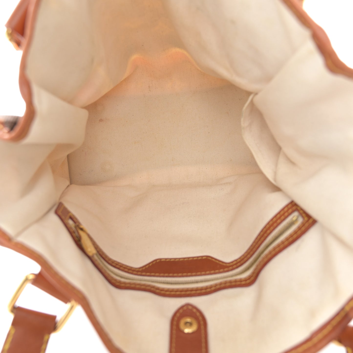 Monogram Rayures Tisse Sac PM