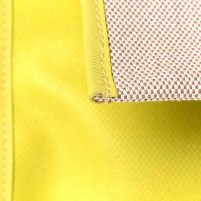 Hermes Toile H Berline Vache Hunter Herbag Zip 31 PM Lime 20 of 22