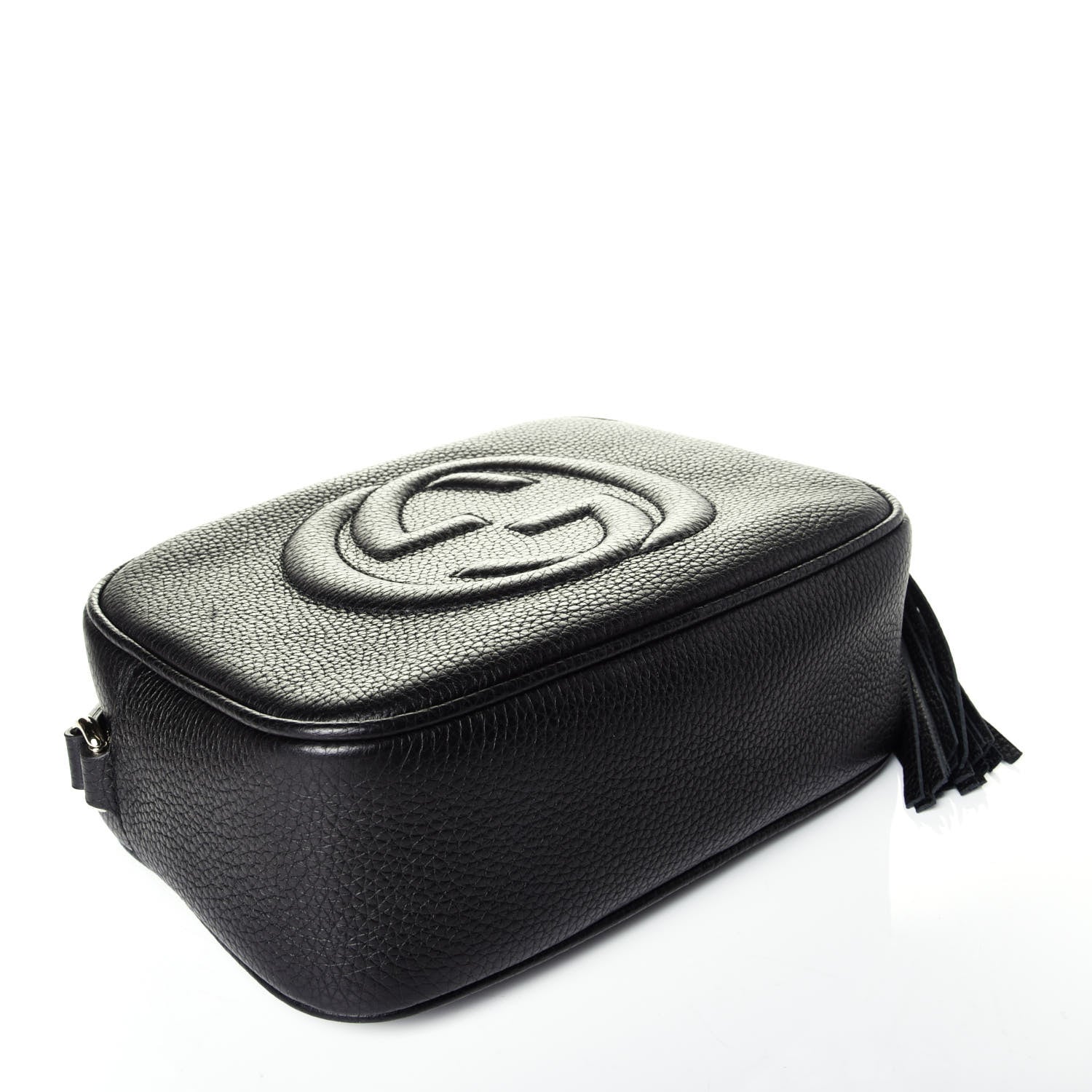 Gucci Pebbled Calfskin Small Soho Disco Bag Black 4 of 9