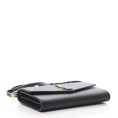 Saint Laurent Grain De Poudre Mini Uptown Crossbody Bag Black 4 of 12