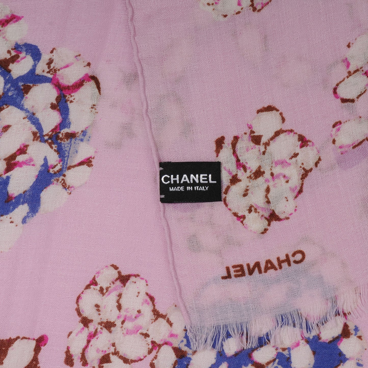 Cashmere Silk Camellia Scarf Shawl
