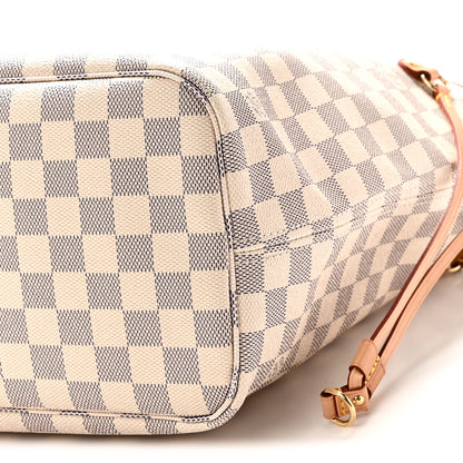 Louis Vuitton Damier Azur Neo Neverfull MM Rose Ballerine Rose Ballerine 10 of 10