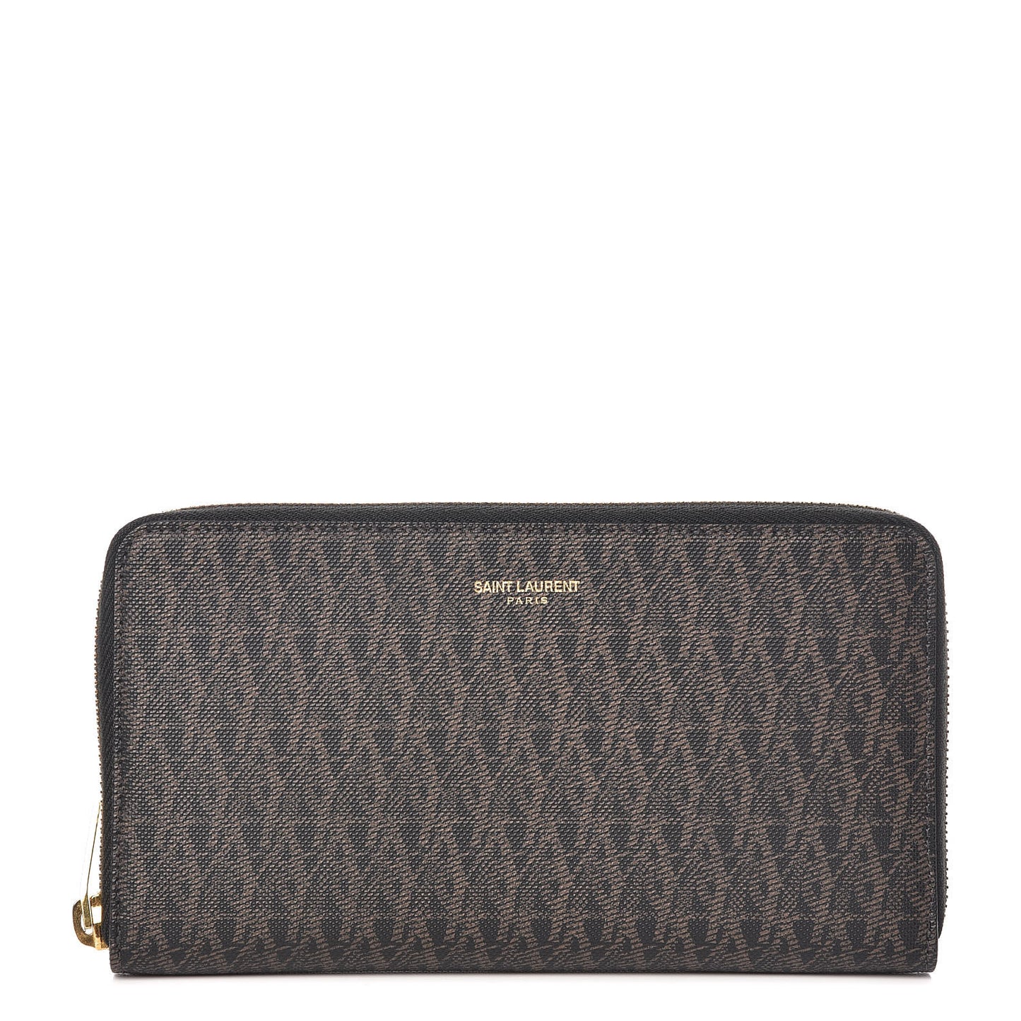 Toile Monogram Classic Zip Around Wallet Black