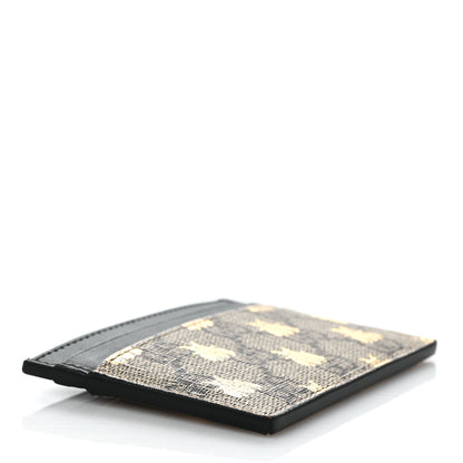 Gucci GG Supreme Monogram Bees Card Holder Black 4 of 6
