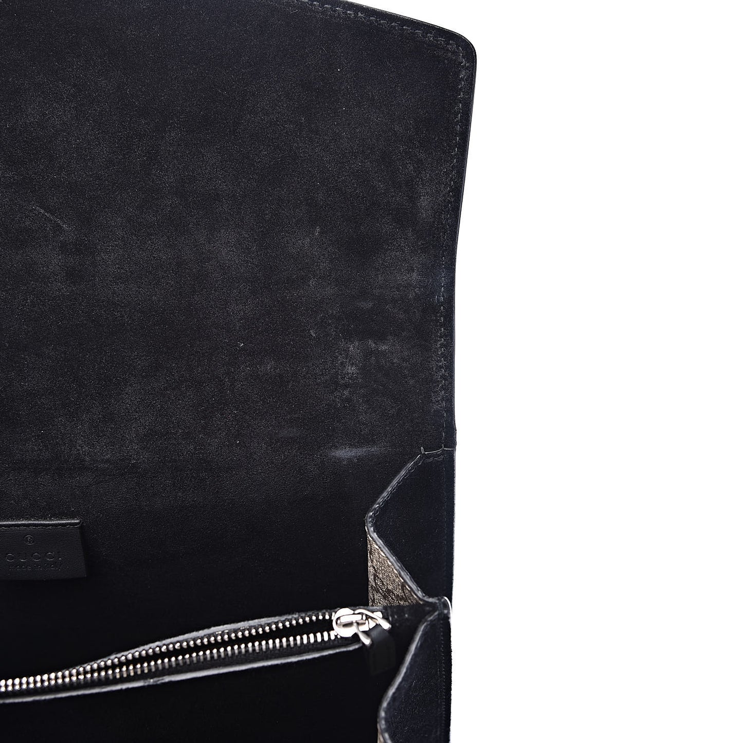GG Supreme Monogram Medium Dionysus Shoulder Bag Black