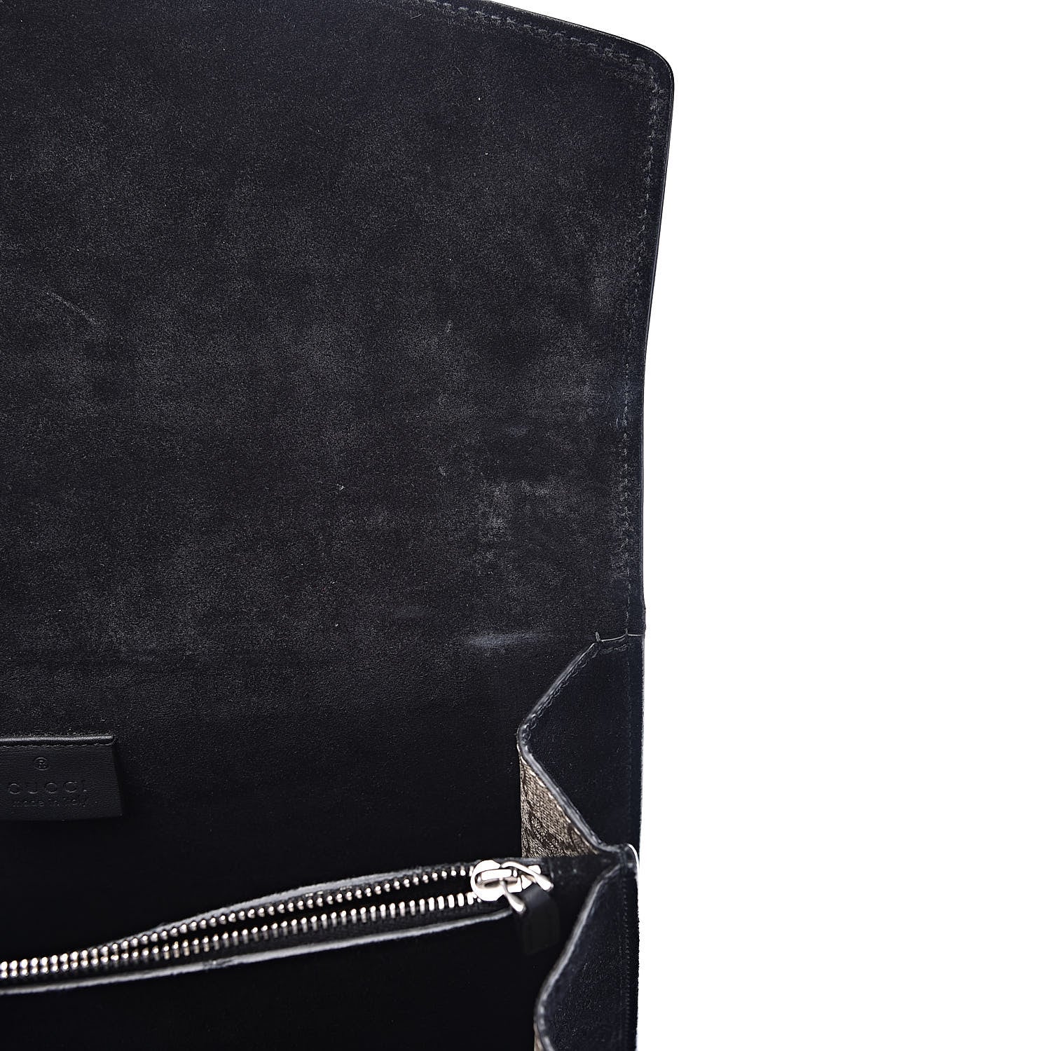 Gucci GG Supreme Monogram Medium Dionysus Shoulder Bag Black 11 of 13