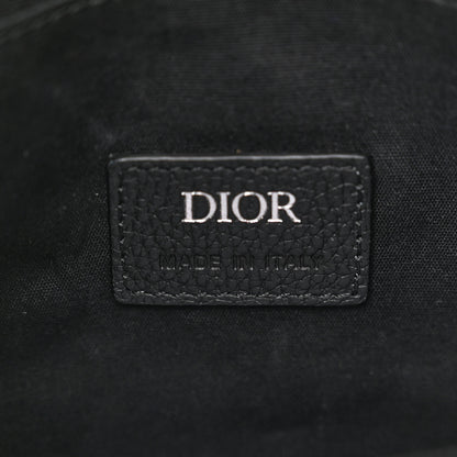 Christian Dior Oblique Mini Soft Saddle Bag Beige Black 7 of 12