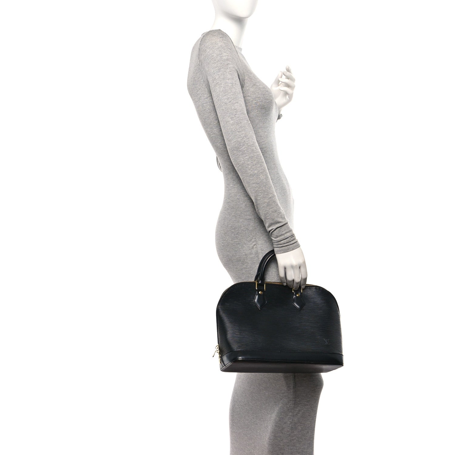 Louis Vuitton Epi Alma PM Black 2 of 13