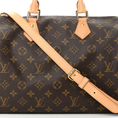 Louis Vuitton Monogram Speedy Bandouliere 30 8 of 14