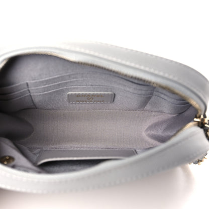 Chanel Caviar Quilted Camera Case Grey 6 of 10