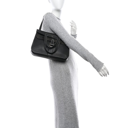 Hermes Taurillon Clemence Halzan 31 GM Black 2 of 16