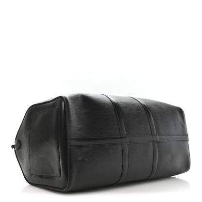 Louis Vuitton Epi Keepall 50 Black 3 of 11