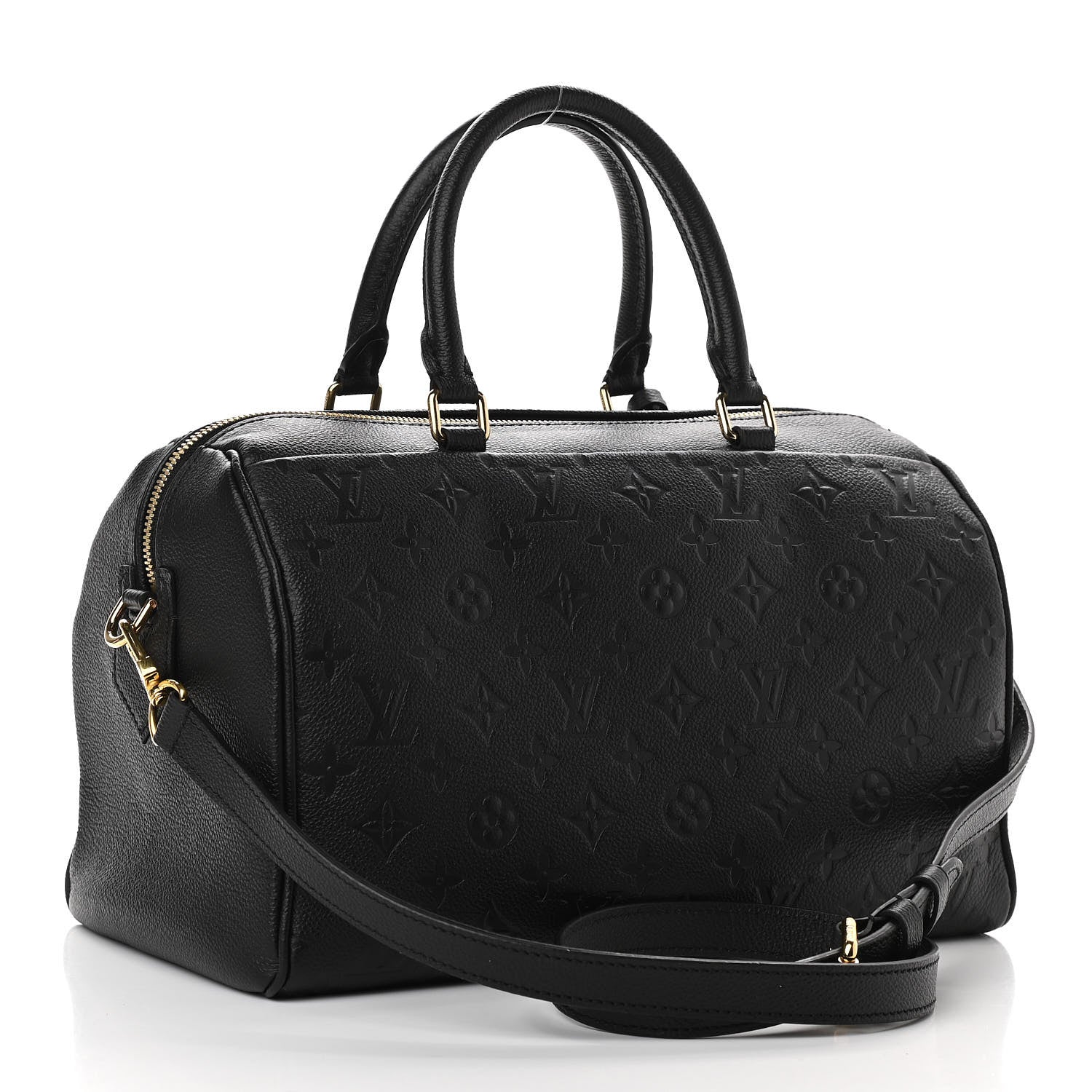 Louis Vuitton Empreinte Speedy Bandouliere 30 NM Black 3 of 8