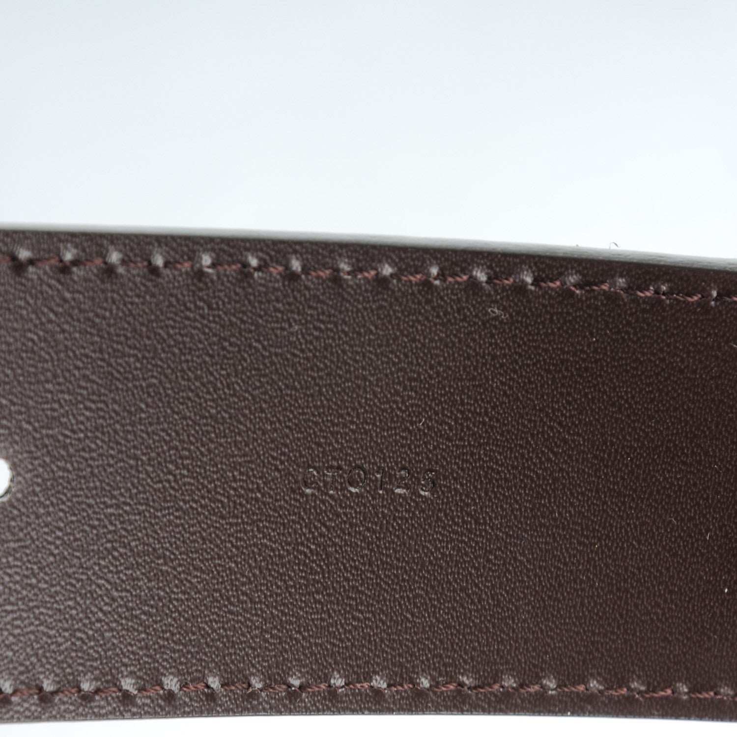 Louis Vuitton Damier Ebene LV Initiales Belt 90 36 5 of 8