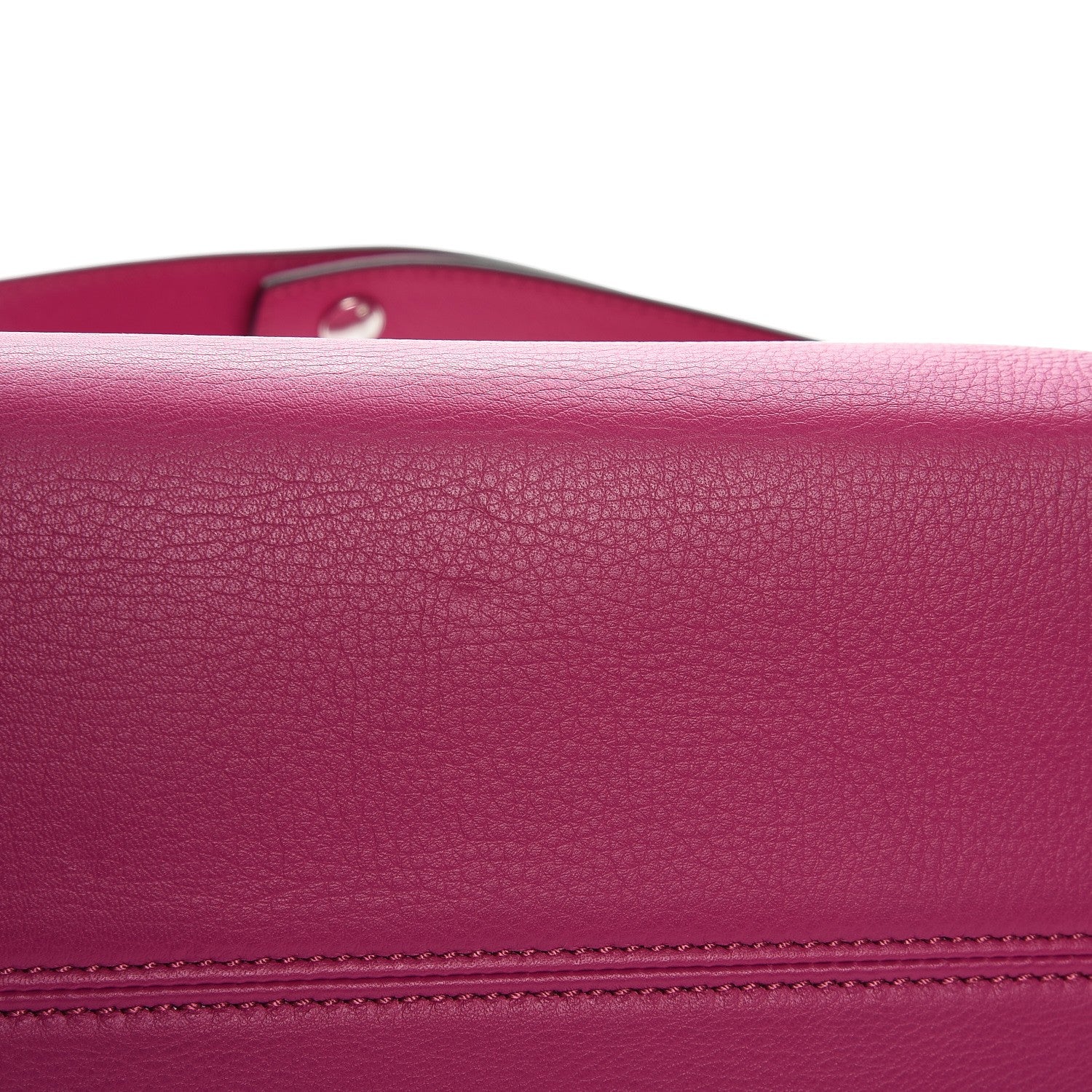 Fendi Vitello Dolce Large By The Way Boston Bag Magenta 12 of 14