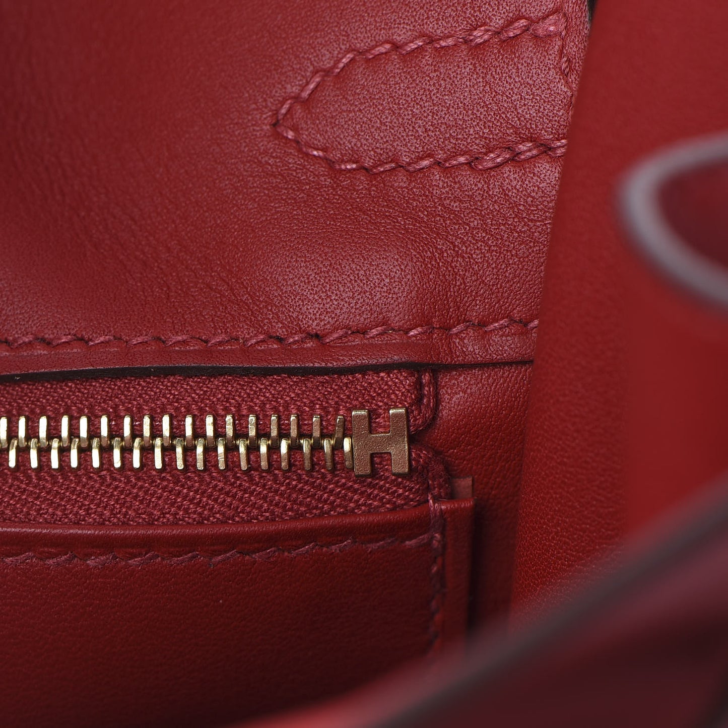 Swift Birkin 25 Rouge De Coeur