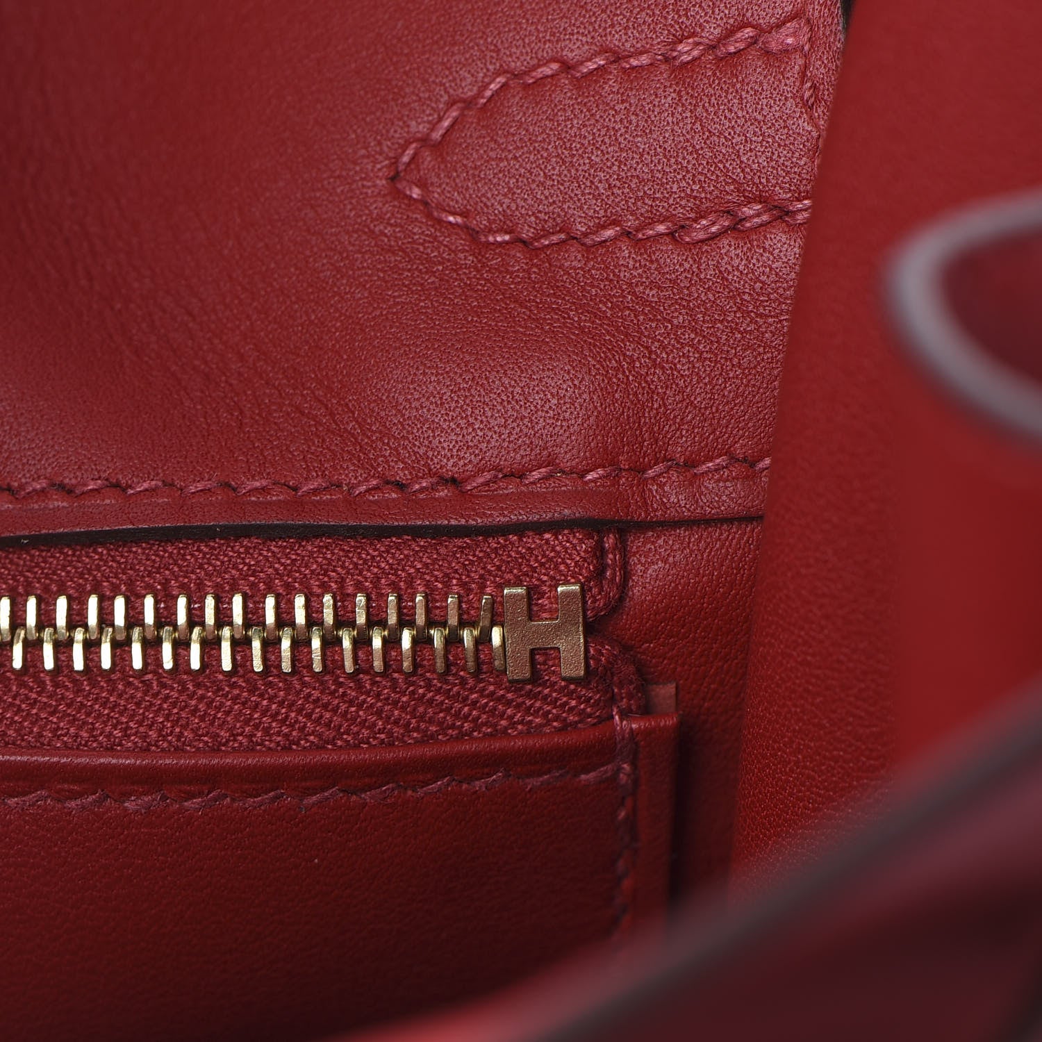 Hermes Swift Birkin 25 Rouge De Coeur 20 of 29