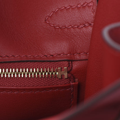 Hermes Swift Birkin 25 Rouge De Coeur 20 of 29
