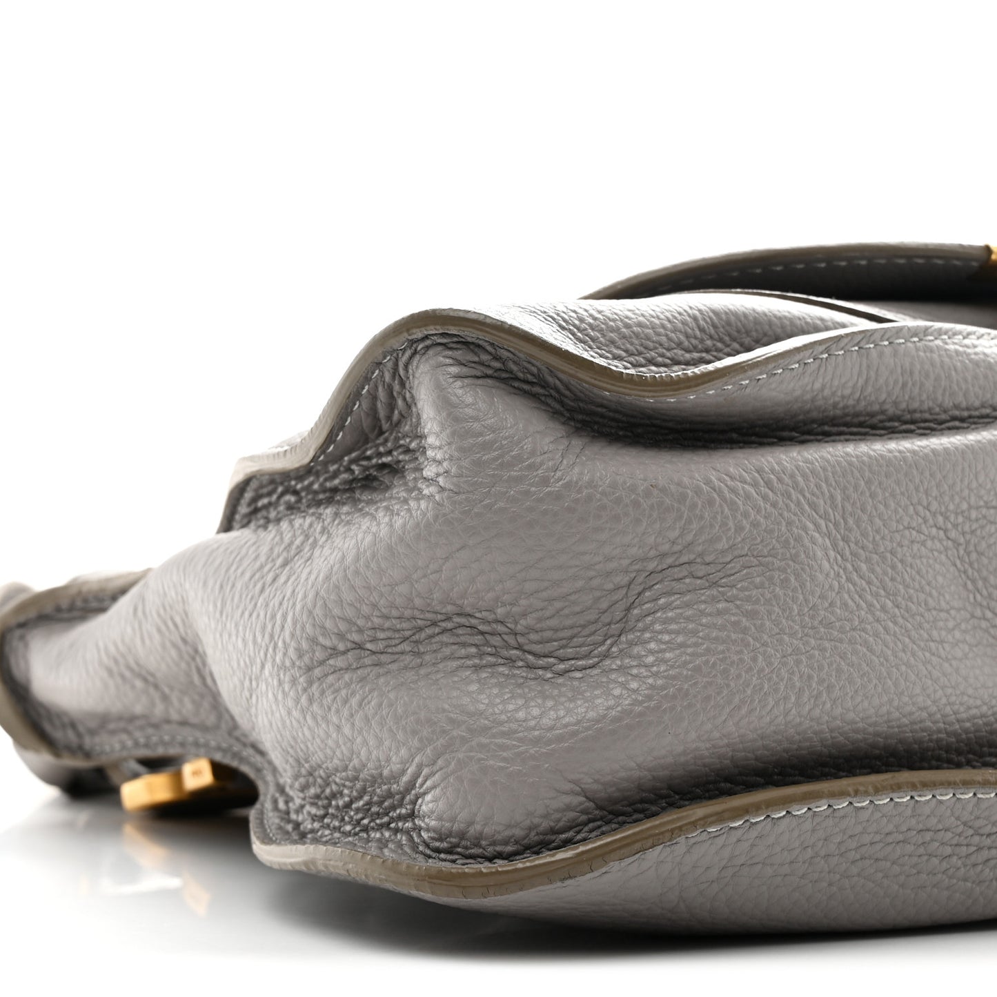 Calfskin Medium Marcie Satchel Cashmere Grey