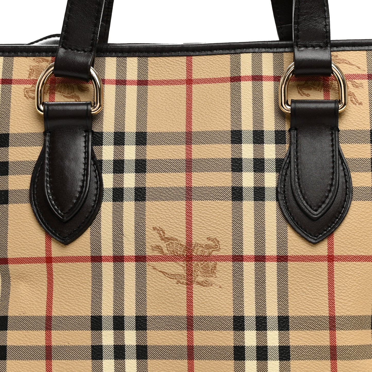 Haymarket Check Medium Regent Tote Chocolate