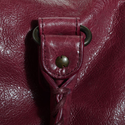 Balenciaga Agneau Classic Hardware Maxi Twiggy Cassis 12 of 12