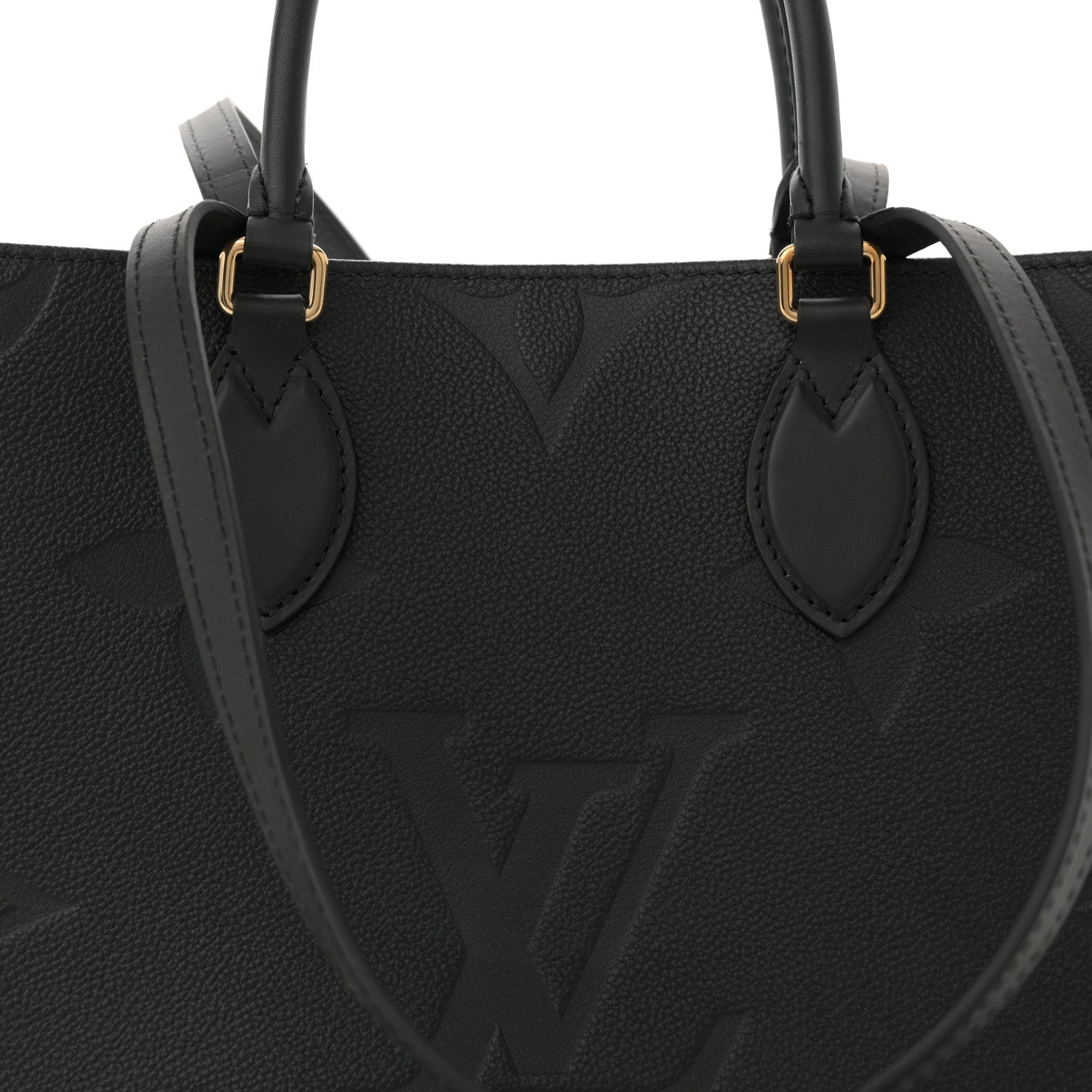 Louis Vuitton Empreinte Monogram Giant Onthego MM Black 8 of 12
