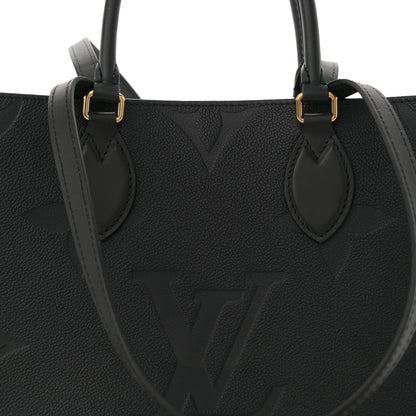 Louis Vuitton Empreinte Monogram Giant Onthego MM Black 8 of 12