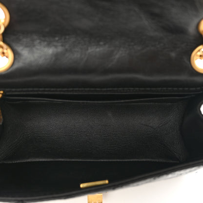 Chanel Aged Calfskin Quilted 2.55 Reissue Mini Flap Black 6 of 11