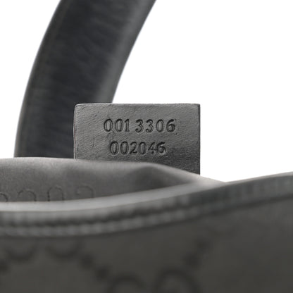 Gucci Monogram Small Jackie O Hobo Black 7 of 13