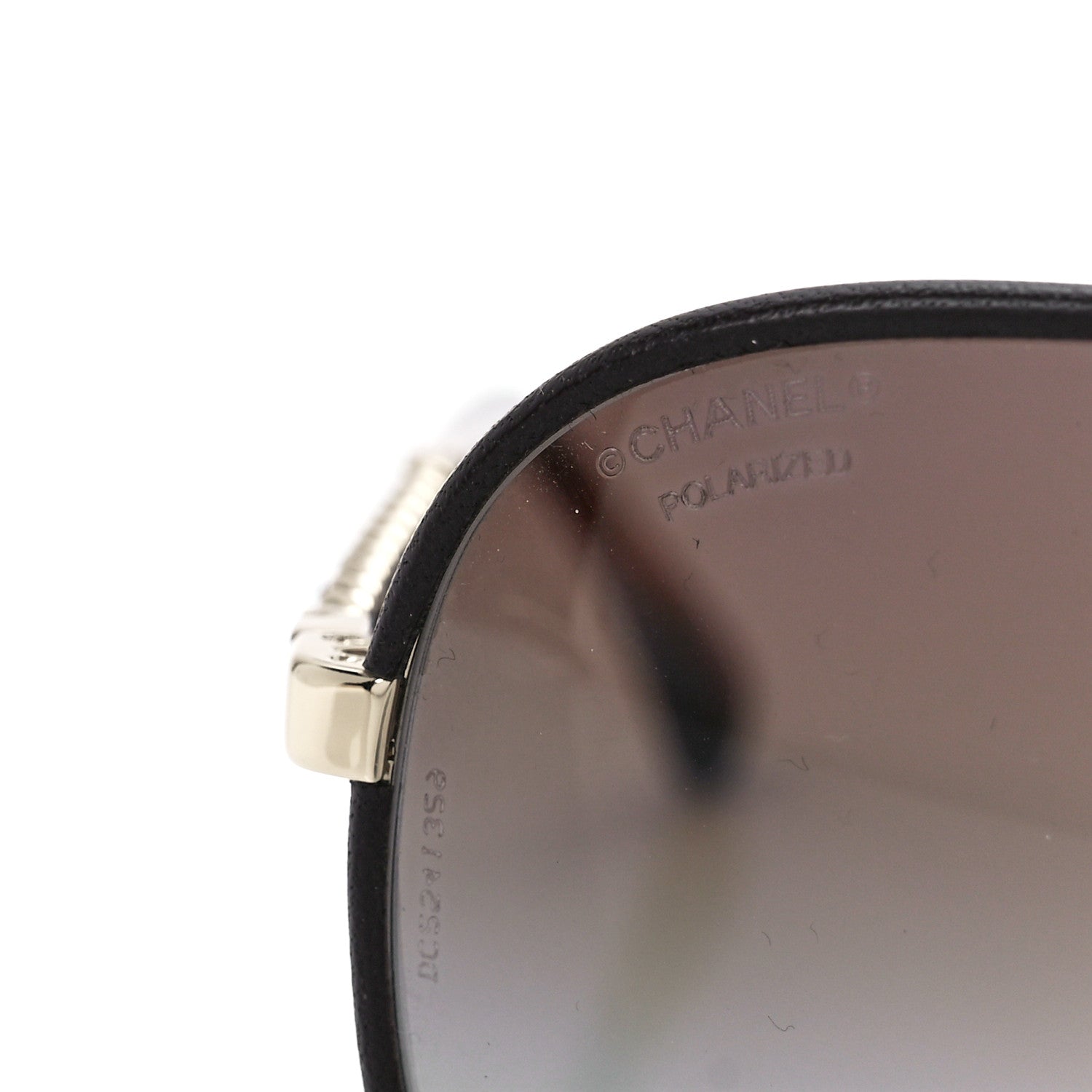 Chanel Metal Polarized Pilot Winter Sunglasses 4219-Q Brown 7 of 8