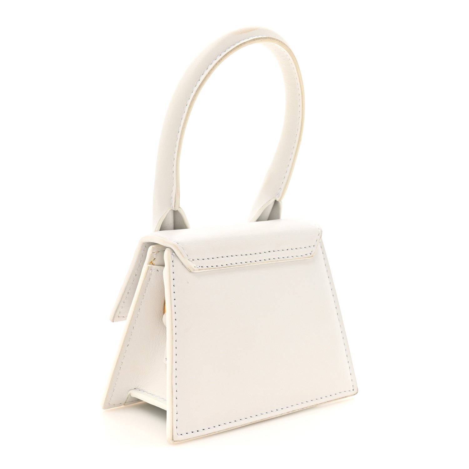 Jacquemus Smooth Calfskin Le Chiquito White 3 of 12