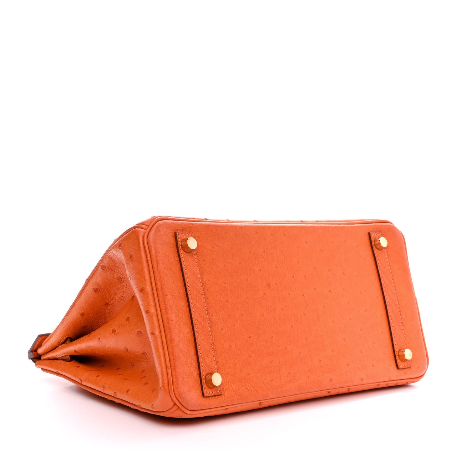 Ostrich Birkin 30 Orange
