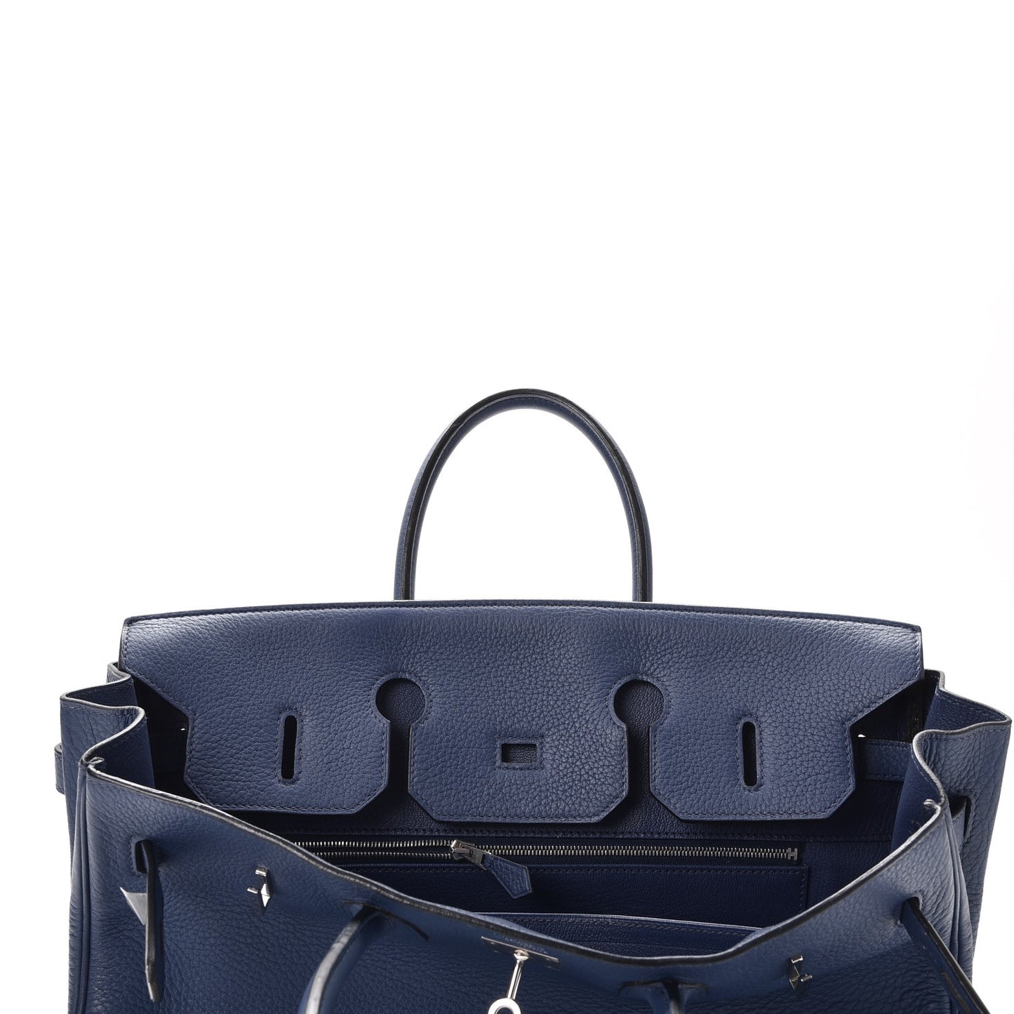 Taurillon Clemence Birkin 35 Bleu Brighton