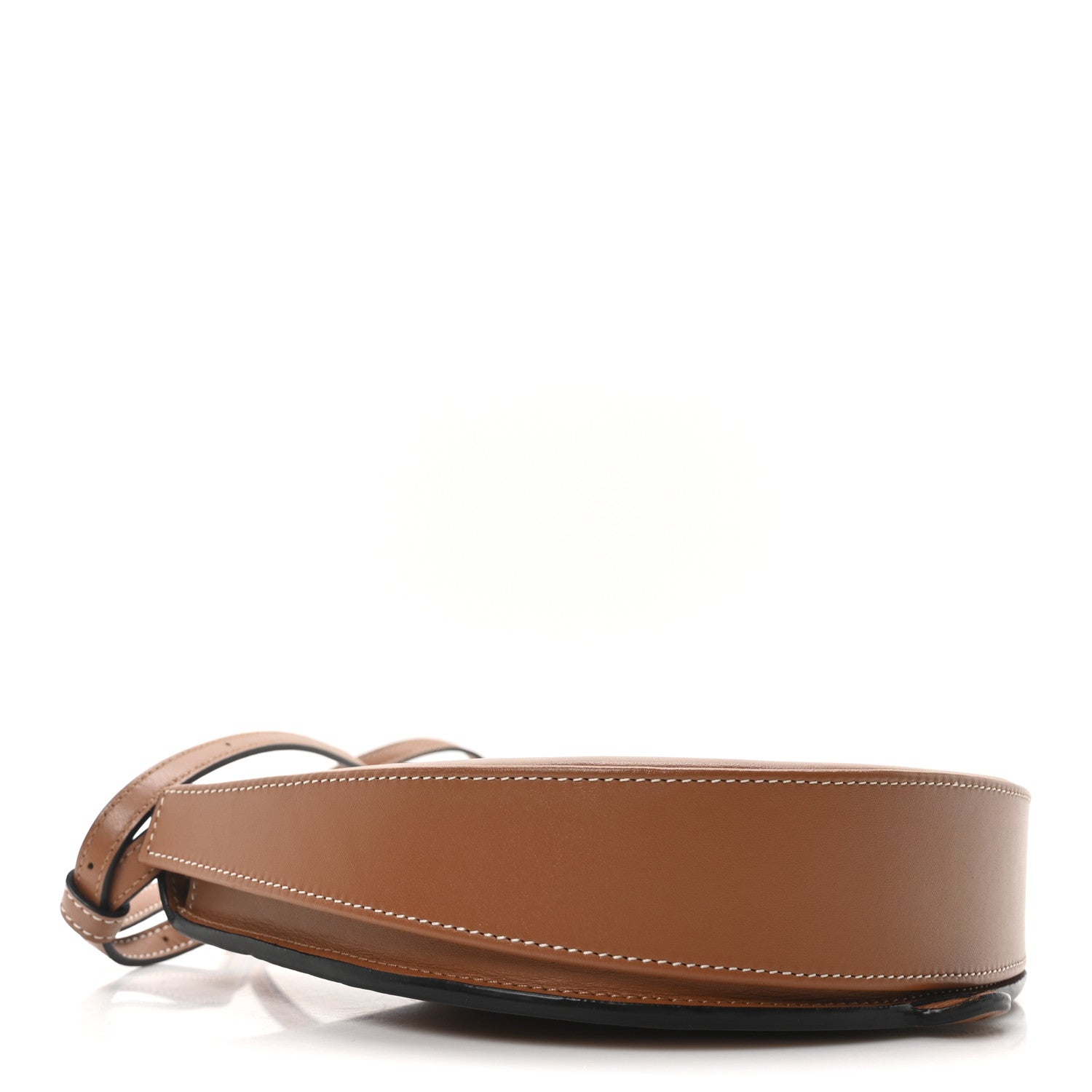 Loewe Soft Calfskin Heel Saddle Bag Tan 4 of 9