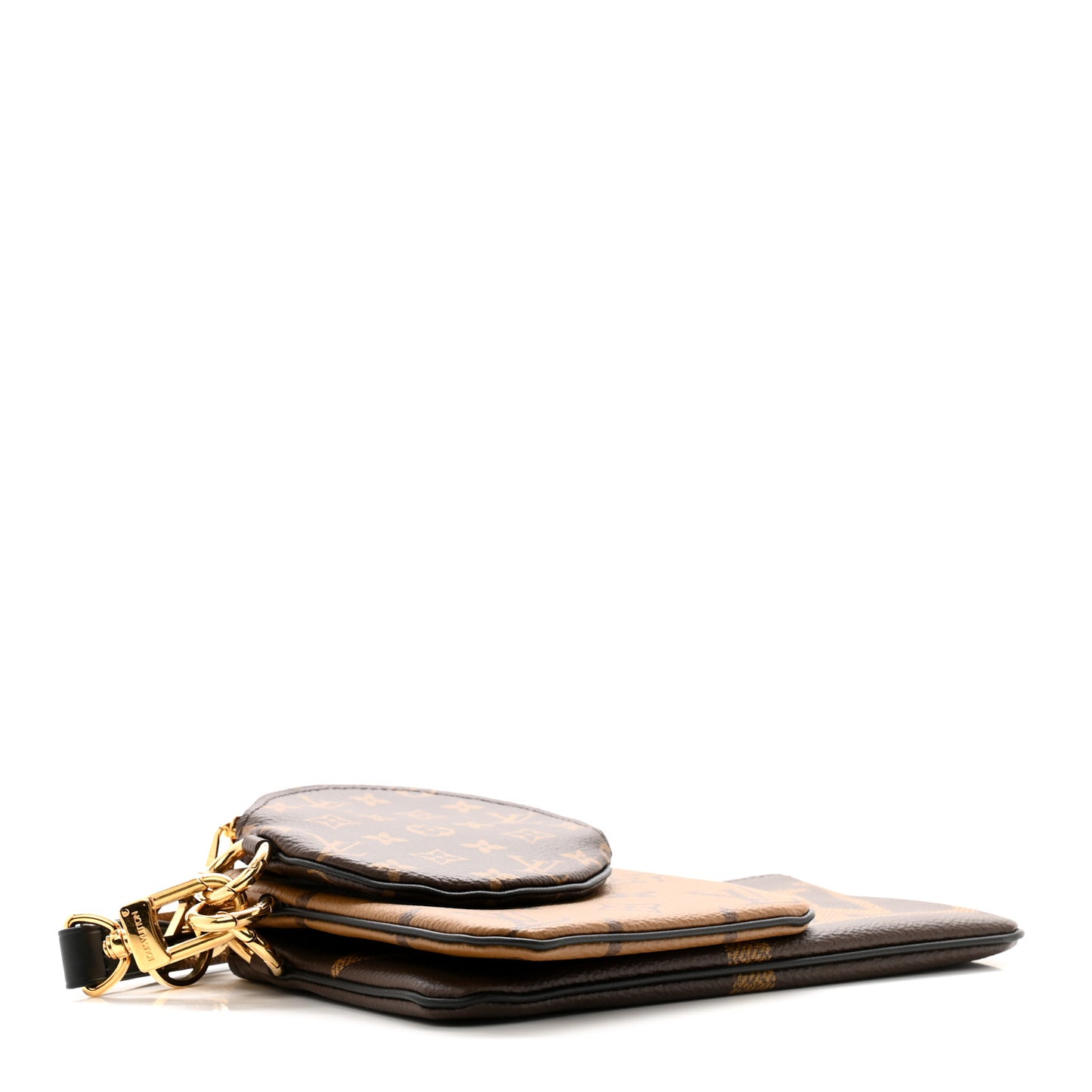 Reverse Monogram Giant Trio Pouch