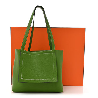 Hermes Taurillon Clemence Cabasellier 31 Vert Yucca 13 of 13