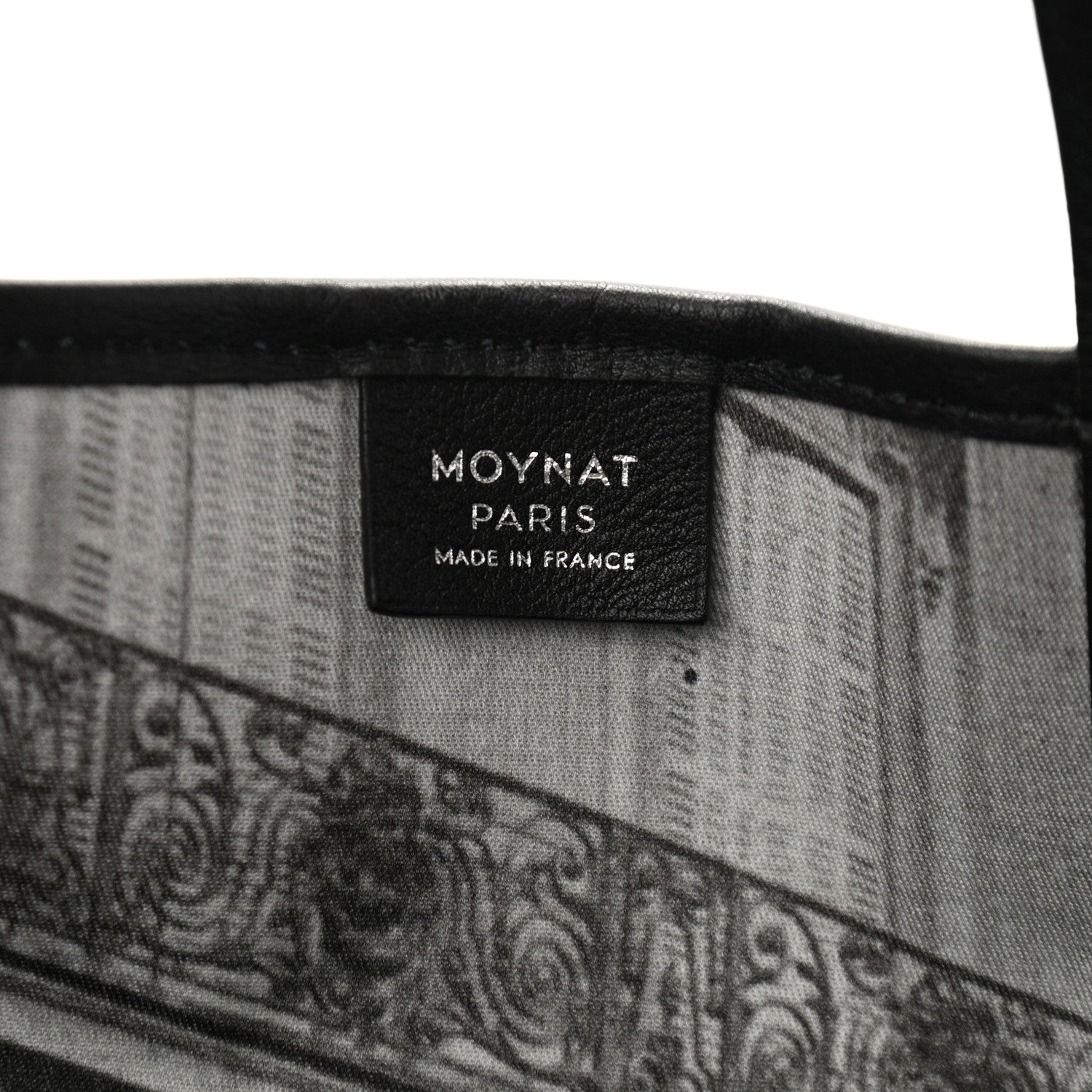 Moynat Calfskin Canvas 1920 Monogram Regate Tote Black 7 of 13