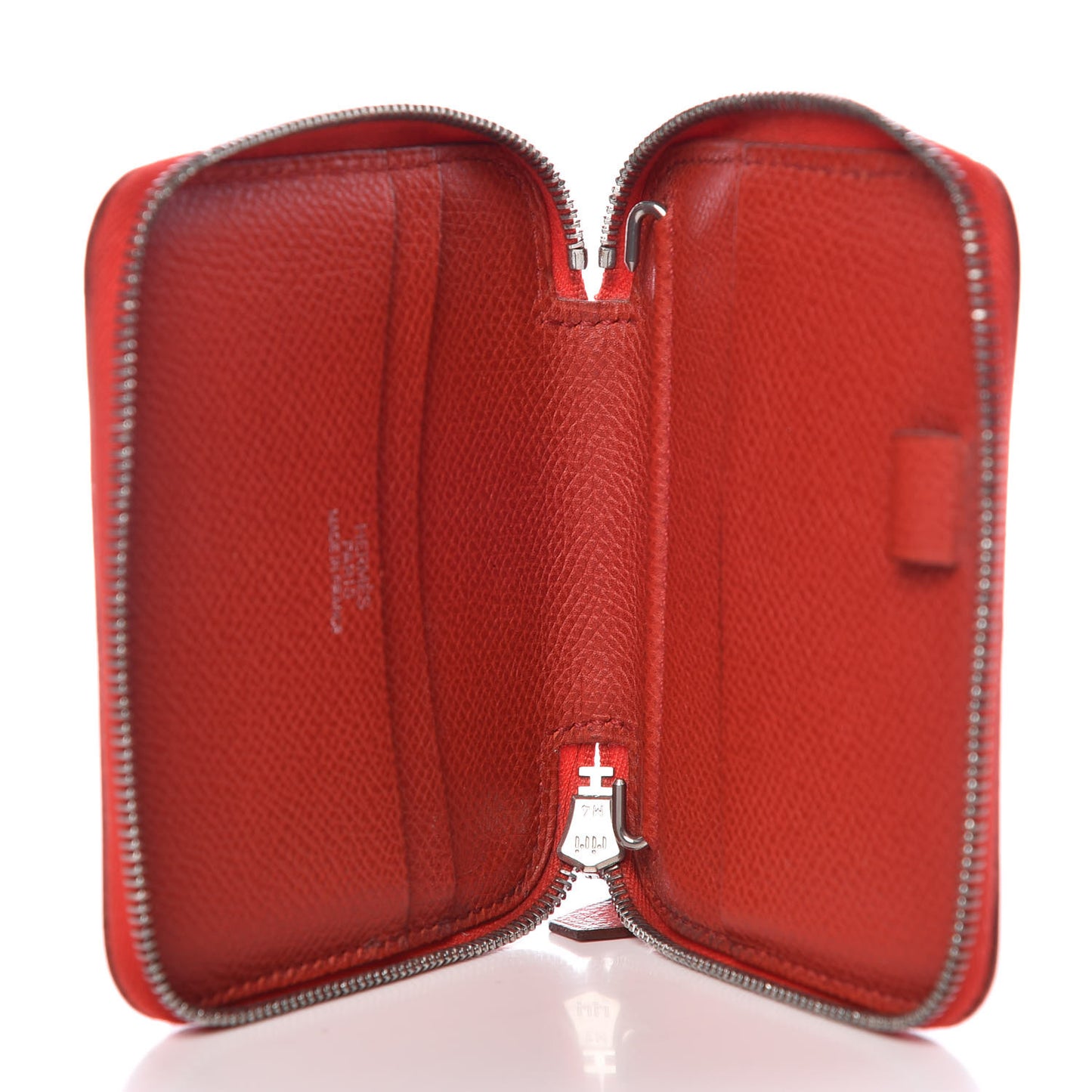 Epsom Globe Trotter Zip Agenda PM Rouge Casaque