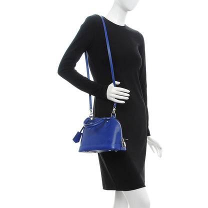 Louis Vuitton Epi Alma BB Blueberry 2 of 6