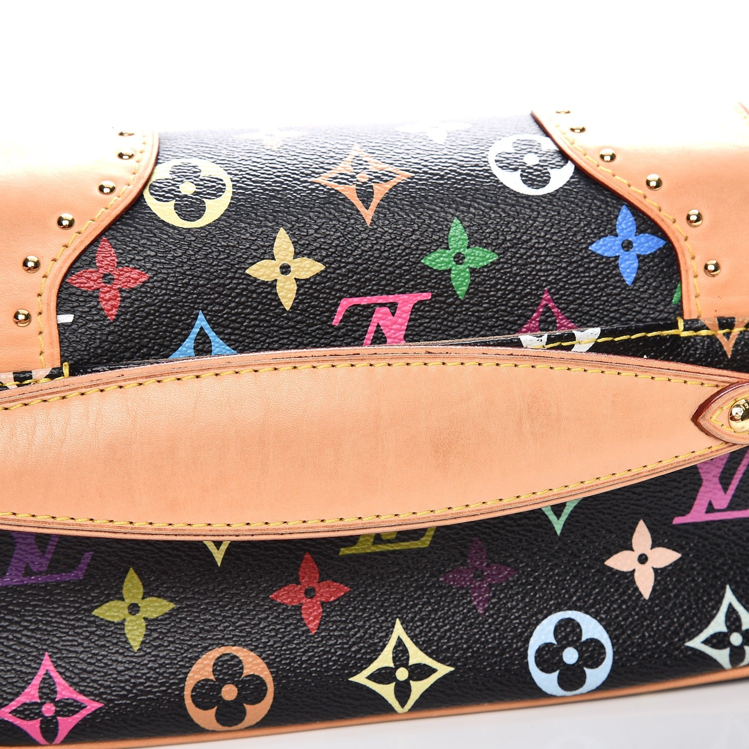 Louis Vuitton Monogram Multicolor Marilyn Black 8 of 8