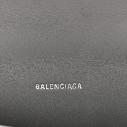 Balenciaga Shiny Calfskin Crocodile Embossed Hourglass Top Handle Bag XS Balenciaga Grey 6 of 12