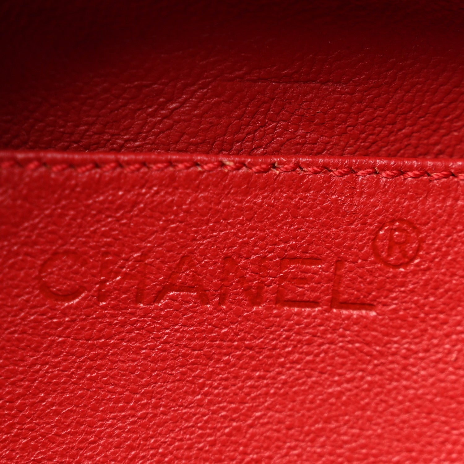 Chanel Woven Raffia Clutch With Chain Bag Red 5 of 12
