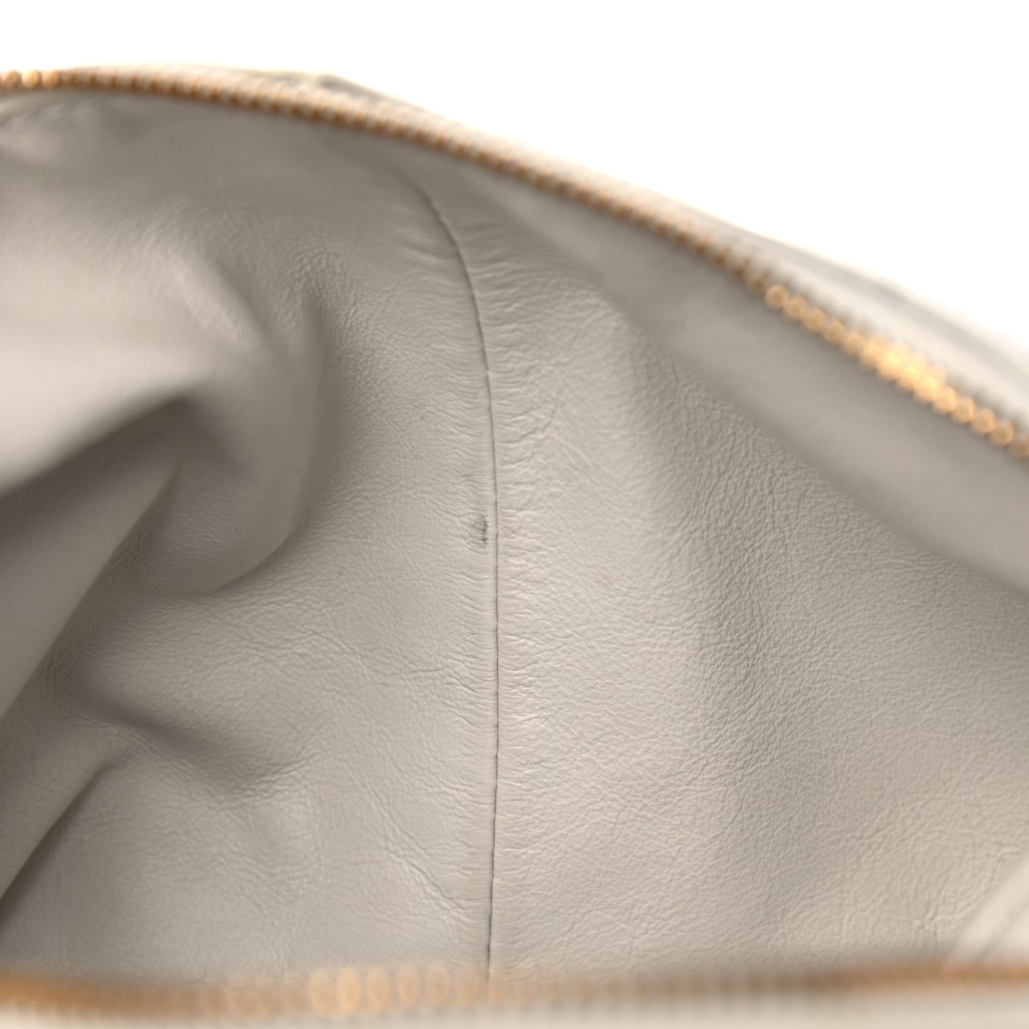Calfskin Mini Double Knot Bag White