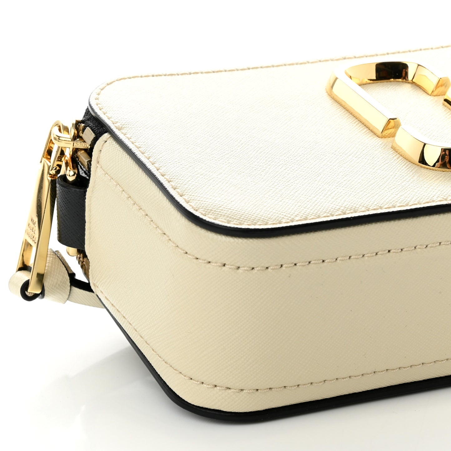Saffiano Small Snapshot Camera Bag New Cloud White Multicolor