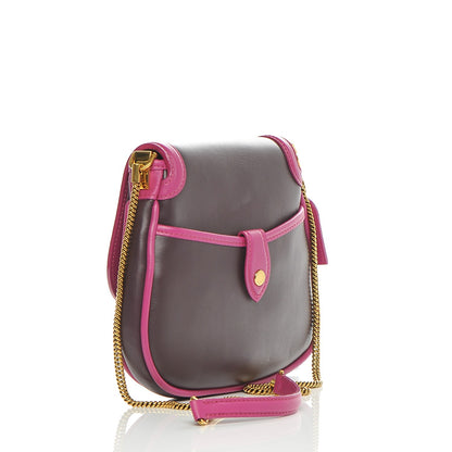 Louis Vuitton Cuir Art Deco Trapeze Prune Cyclamen 3 of 8