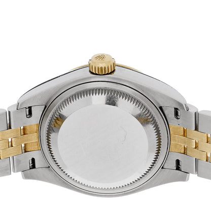 Rolex Stainless Steel 18K Yellow Gold 28mm Oyster Perpetual Datejust Watch Silver 279173 4 of 4