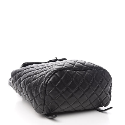 Chanel Lambskin Quilted Small Urban Spirit Backpack Black 4 of 10