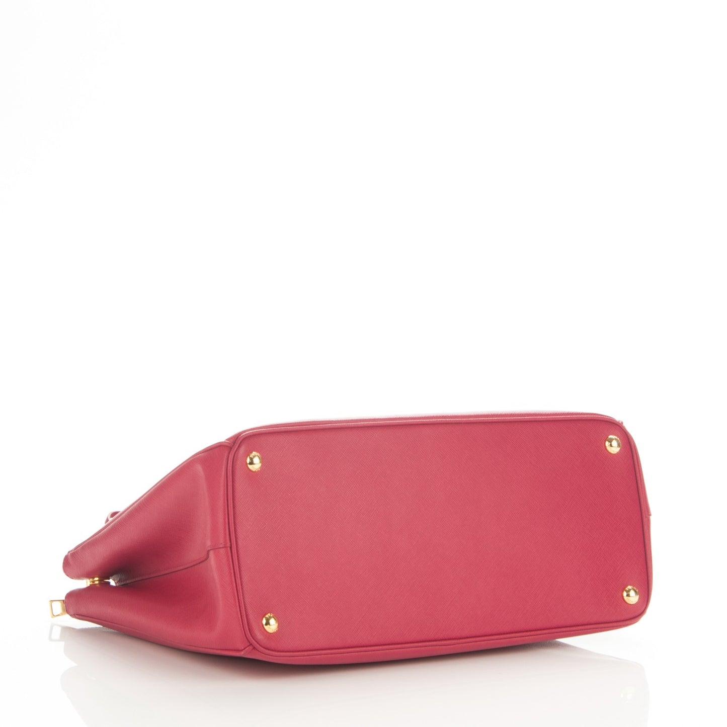 Saffiano Large Galleria Double Zip Tote Peonia