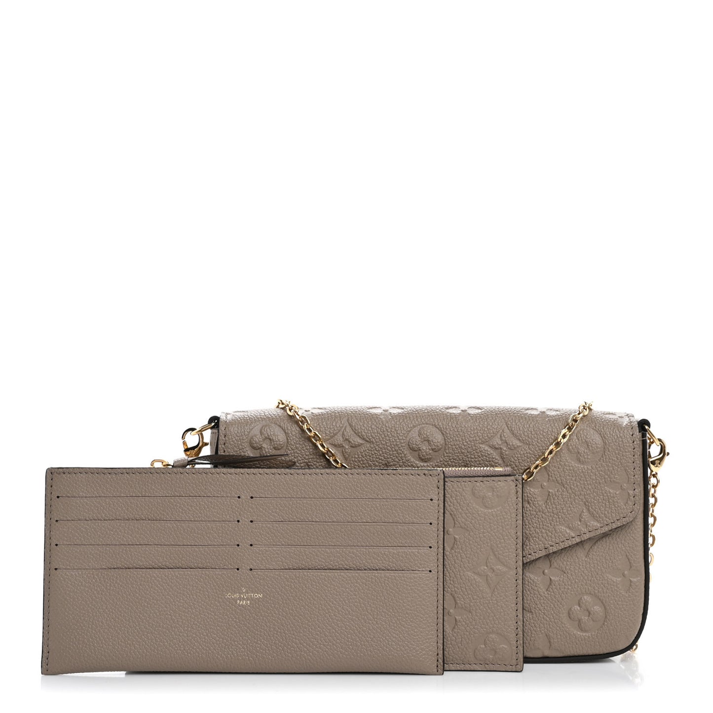 Empreinte Pochette Felicie Chain Wallet Tourterelle